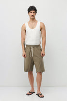 Basic Oversize Keten Şort