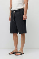Basic Oversize Keten Şort