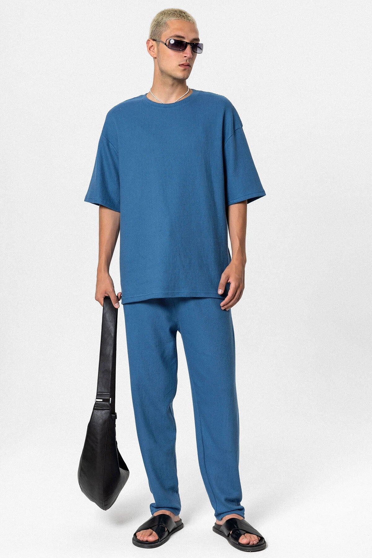Oversize Basic Triko Eşofman Takım