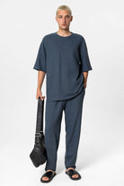 Oversize Basic Triko Eşofman Takım
