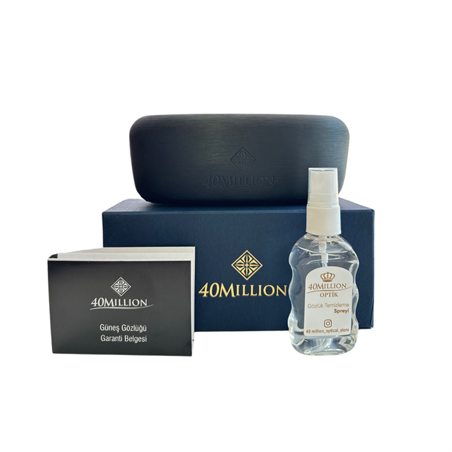 40 Million-40 Million Baron Two M.Blk Blk 910 Güneş Gözlüğü-3-Milagron.com