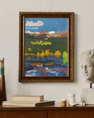 Giovanni Giacometti - Flims Panoraması