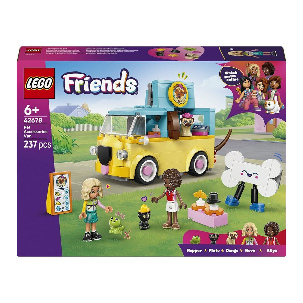 42678 Lego Friends Evcil Hayvan Aksesuarları Kamyoneti 237 Parça +6 Yaş