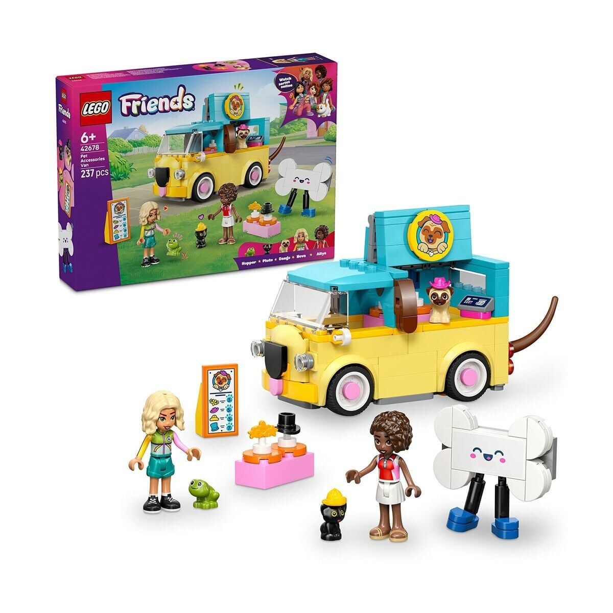 42678 Lego Friends Evcil Hayvan Aksesuarları Kamyoneti 237 Parça +6 Yaş