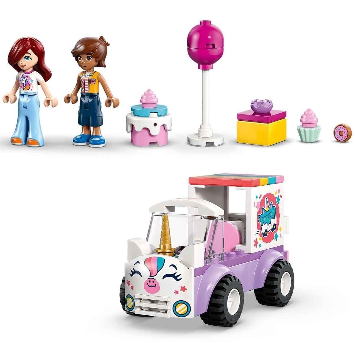 42675 Lego Friends Unicorn Pasta Dağıtım Aracı 67 Parça +4 Yaş