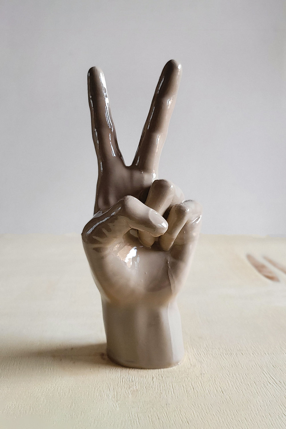 Barış El Figürü V2 | Bej - 1