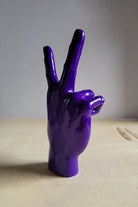 Barış El İşareti | Mor - 3