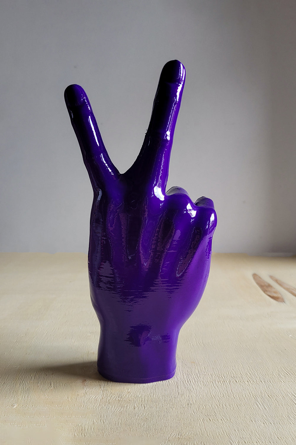 Barış El İşareti | Mor - 4