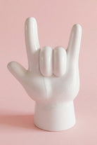 The Love Hand Beyaz Dekoratif Obje - 0