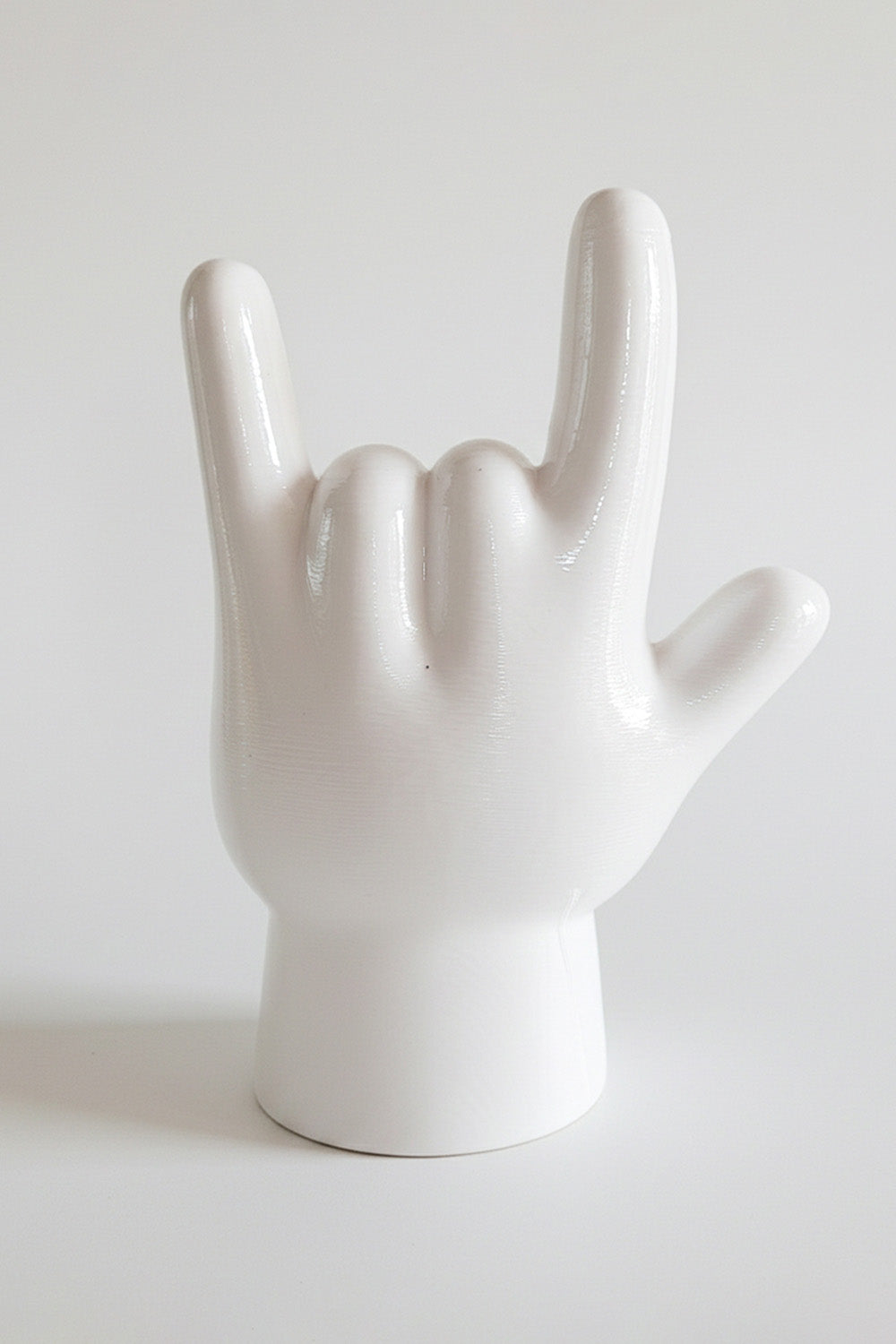 The Love Hand Beyaz Dekoratif Obje - 4