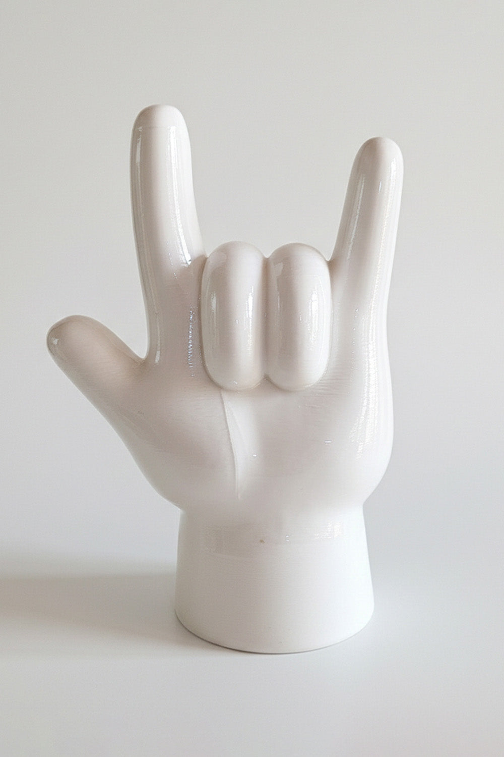 The Love Hand Beyaz Dekoratif Obje - 6
