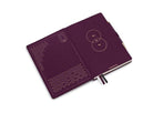 Leuchtturm 1917 Bullet Journal , Orta Boy (A5), Sert Kapak, 206 Numaralı Sayfa Noktalı Defter Purple 400425