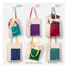 If Bookaroo Tote Çanta Açık Gri Krem 38035