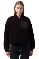 Dickies-Central Sherpa Bomber Siyah Kadın Peluş Mont-Mont-1-Milagron.com