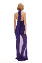 Khéla The Label-Forbidden Fruit Dress In Purple-Elbise-4-Milagron.com