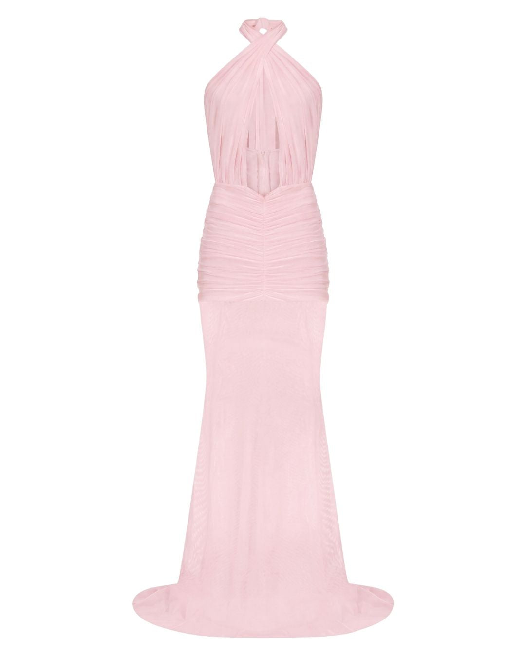 Forbidden Fruit Dress In Baby Pink