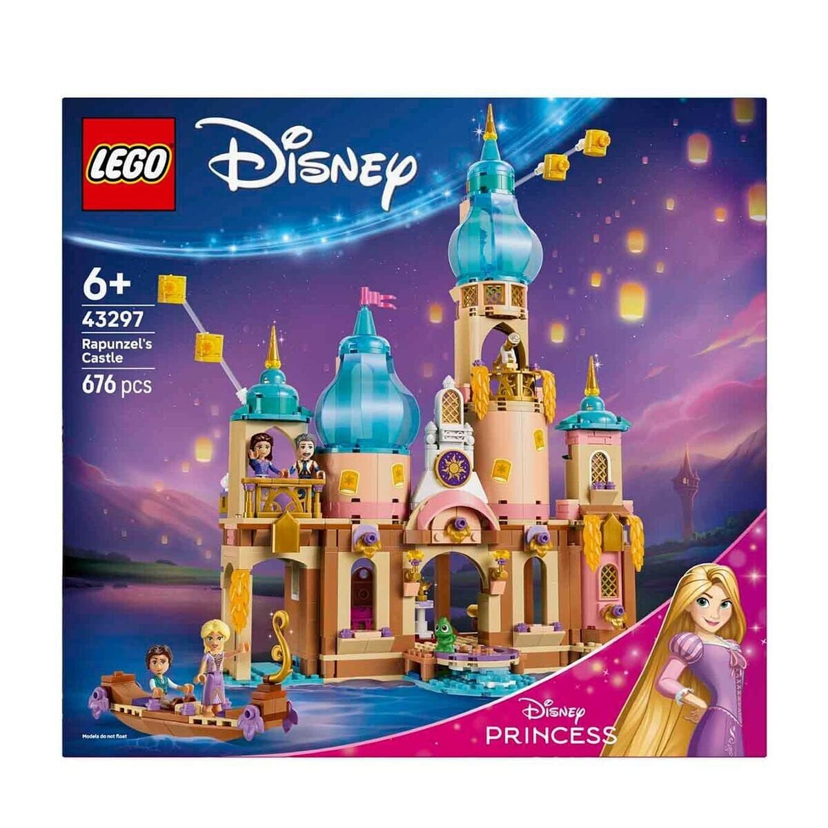 43297 Lego Disney Rapunzelin Şatosu 676 Parça +6 Yaş