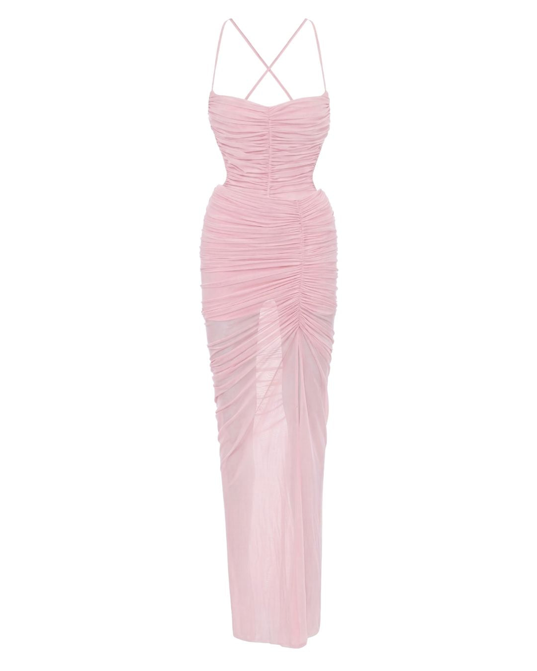 Fainthearted Dress In Baby Pink