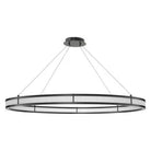 Dione Modern Lüks Kristal Cam Panelli Entegre Led Halkalı Büyük Sarkıt Avize Dio-1139