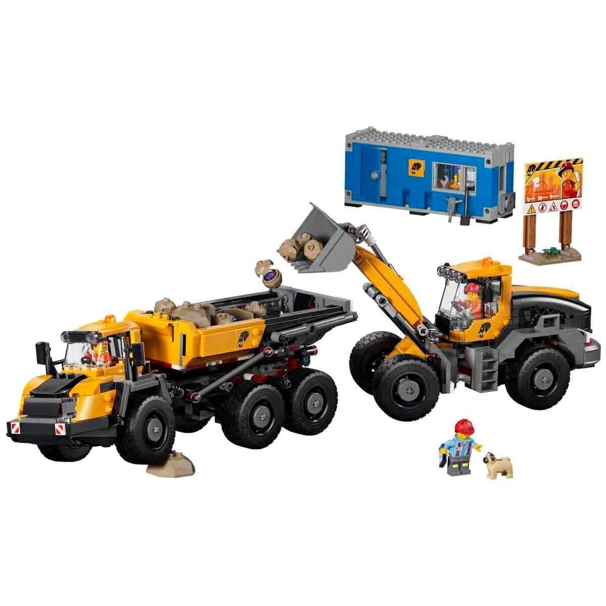 60494 Lego City Damperli Kamyon Ve Ön Yükleyici 1132 Parça +8 Yaş