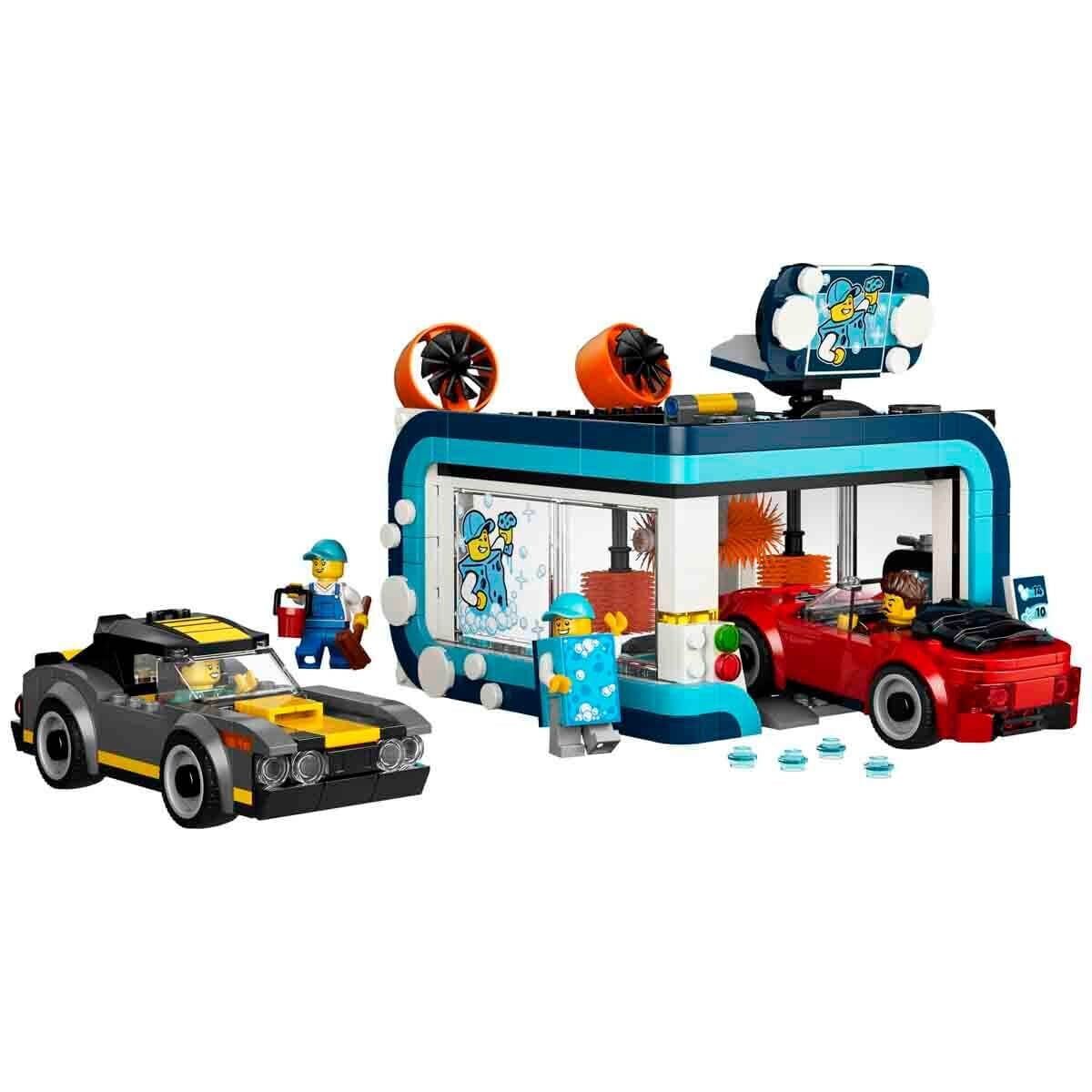 60497 Lego City Otomatik Araç Yıkama 583 Parça +6 Yaş