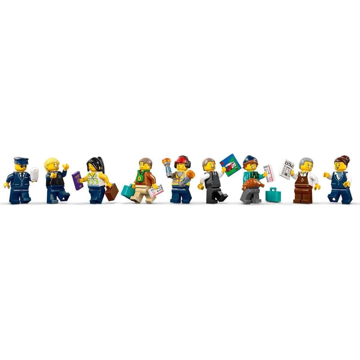 60502 Lego City Havaalanı Ve Uçak 887 Parça +8 Yaş