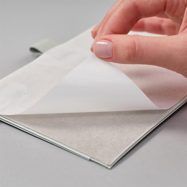 Semikolon Patch Pocket (Defter Körüğü), A5, Heritage Line Pure, Black