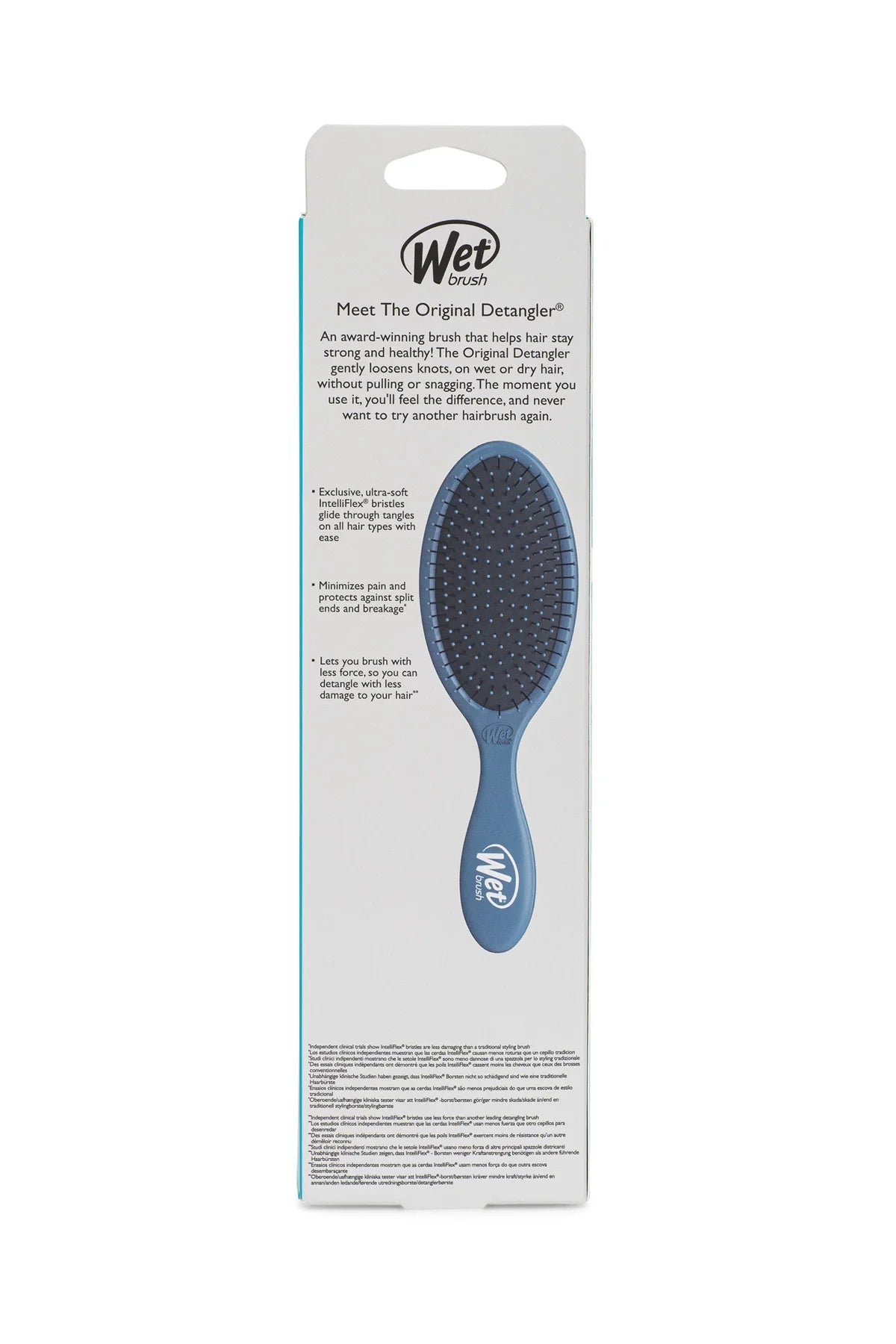 Wet Brush Original Detangler Dolaşık Açıcı Saç Fırçası Mavi