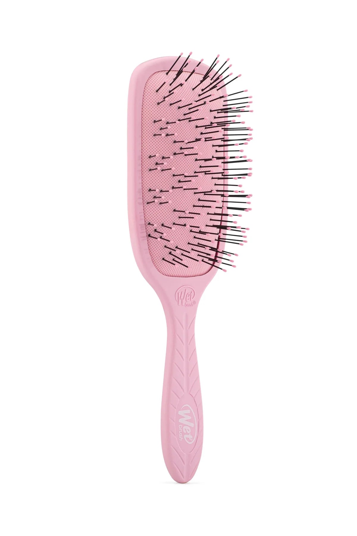 Wet Brush Go Green Paddle Detangler Kalın Telli Saçlar İçin Geniş Saç Fırçası Pembe