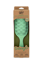 Wet Brush Go Green Paddle Detangler Kalın Telli Saçlar İçin Geniş Saç Fırçası Yeşil