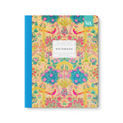 Ohh Deer V&A Tasarımı 8X10 64 Sayfa İNce Kapak Çizgili Defter Neon Floral Ornate Garden Exercise Book 12556