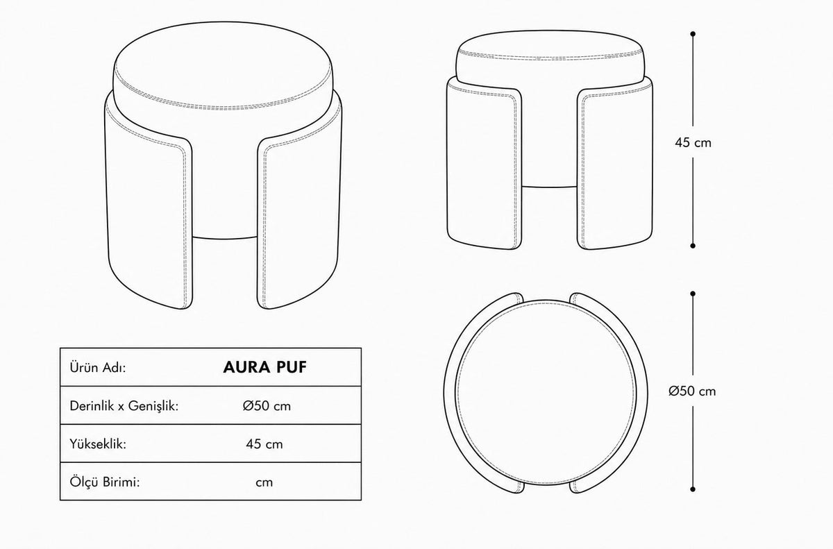 Aura Puf No.04