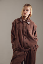 Deep Chocolate Velvet Sport-Chic Suit