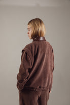 Deep Chocolate Velvet Sport-Chic Suit
