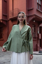 Elena Linen Kimono