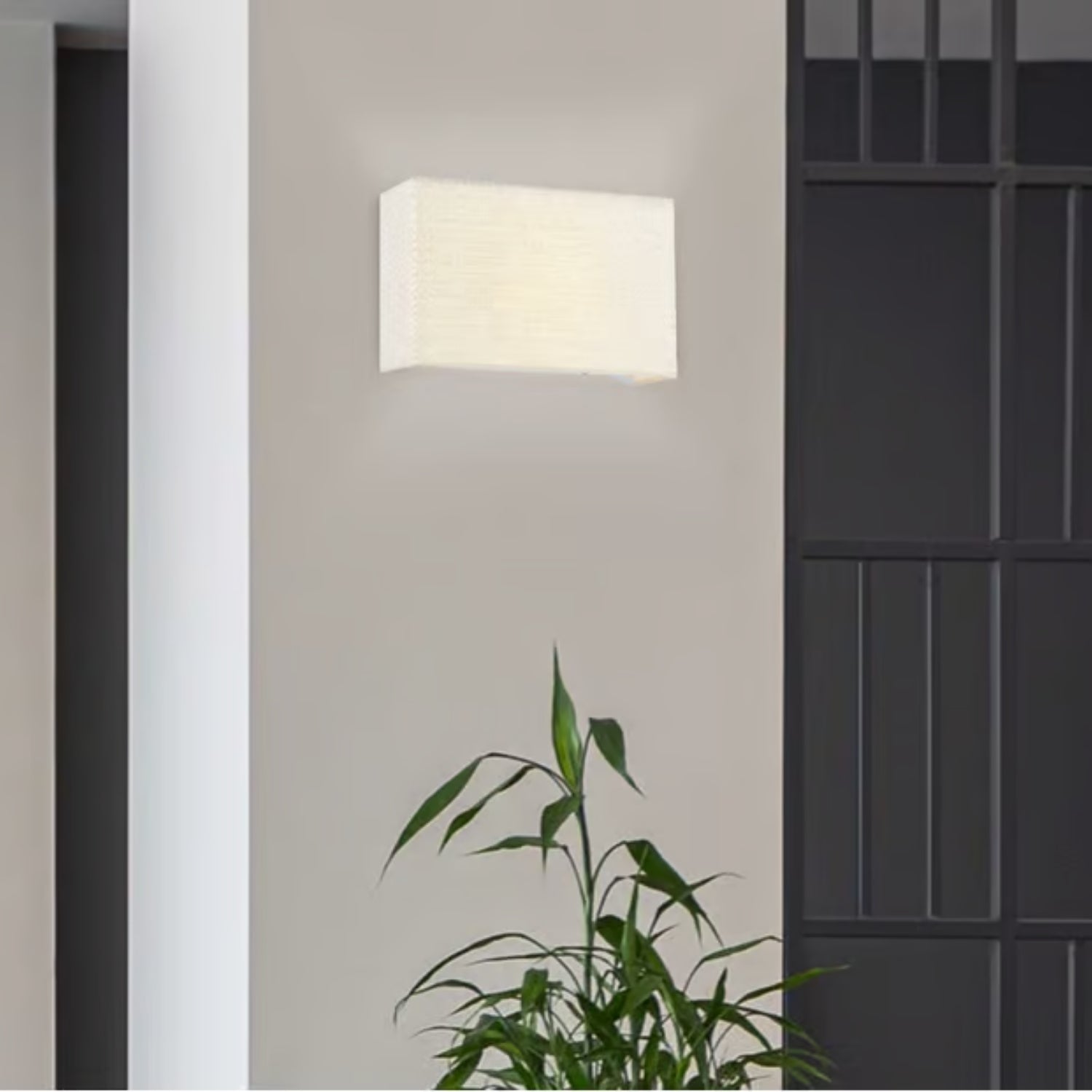 Thalnax Modern Lüks Kumaş Şapkalı Minimalist Duvar Aplik Tha-5655