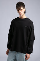 Catch-Minimal Logo Detaylı Basic İnce Sweatshirt-Sweatshirts & Hoodies-2-Milagron.com