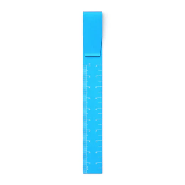 Hightide Penco Klips Cetvel 10Cm Blue