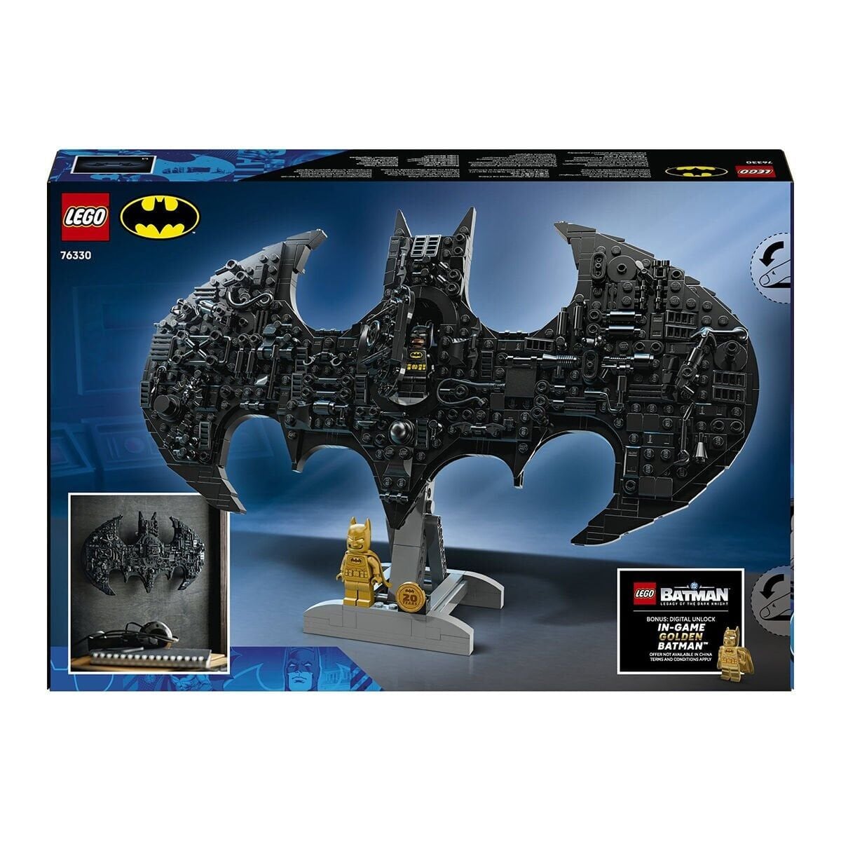 76330 Lego Dc Batman Logosu 678 Parça +12 Yaş
