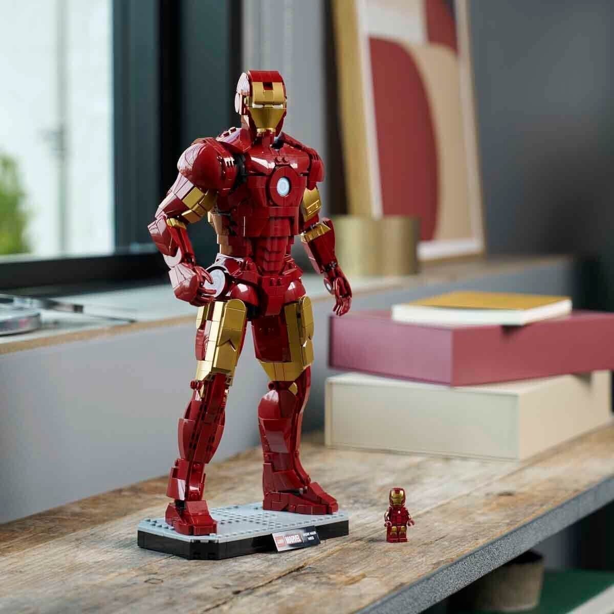 76344 Lego Marvel Iron Man Mark 3 Collectors Edition 1297 Parça +18 Yaş