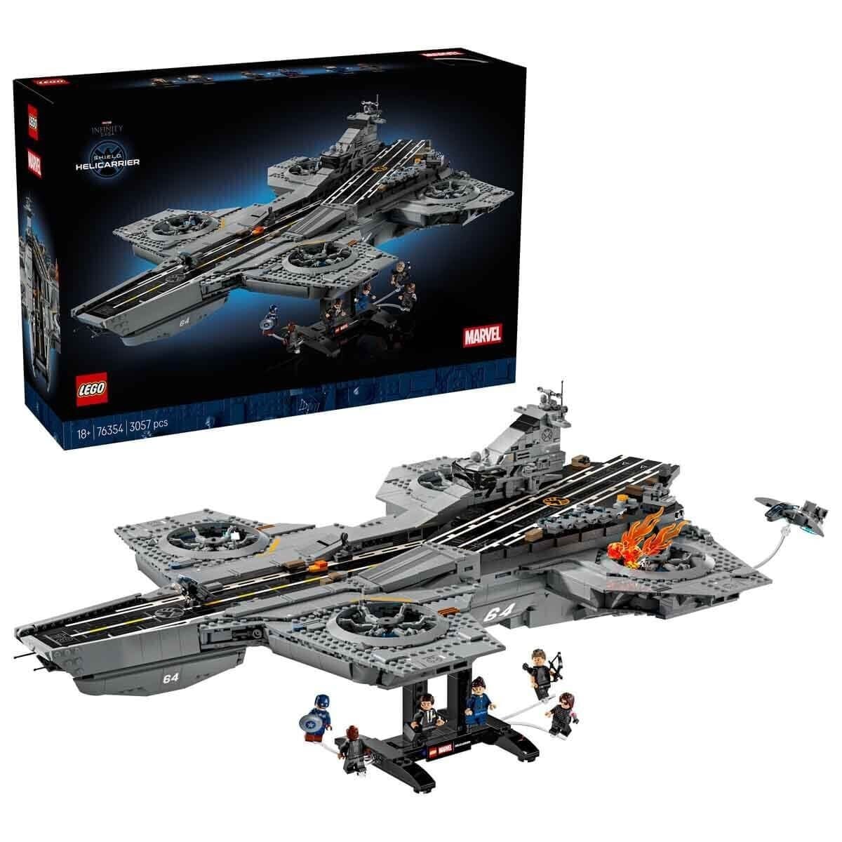76354 Lego Marvel Helicarrier 3057 Parça +18 Yaş