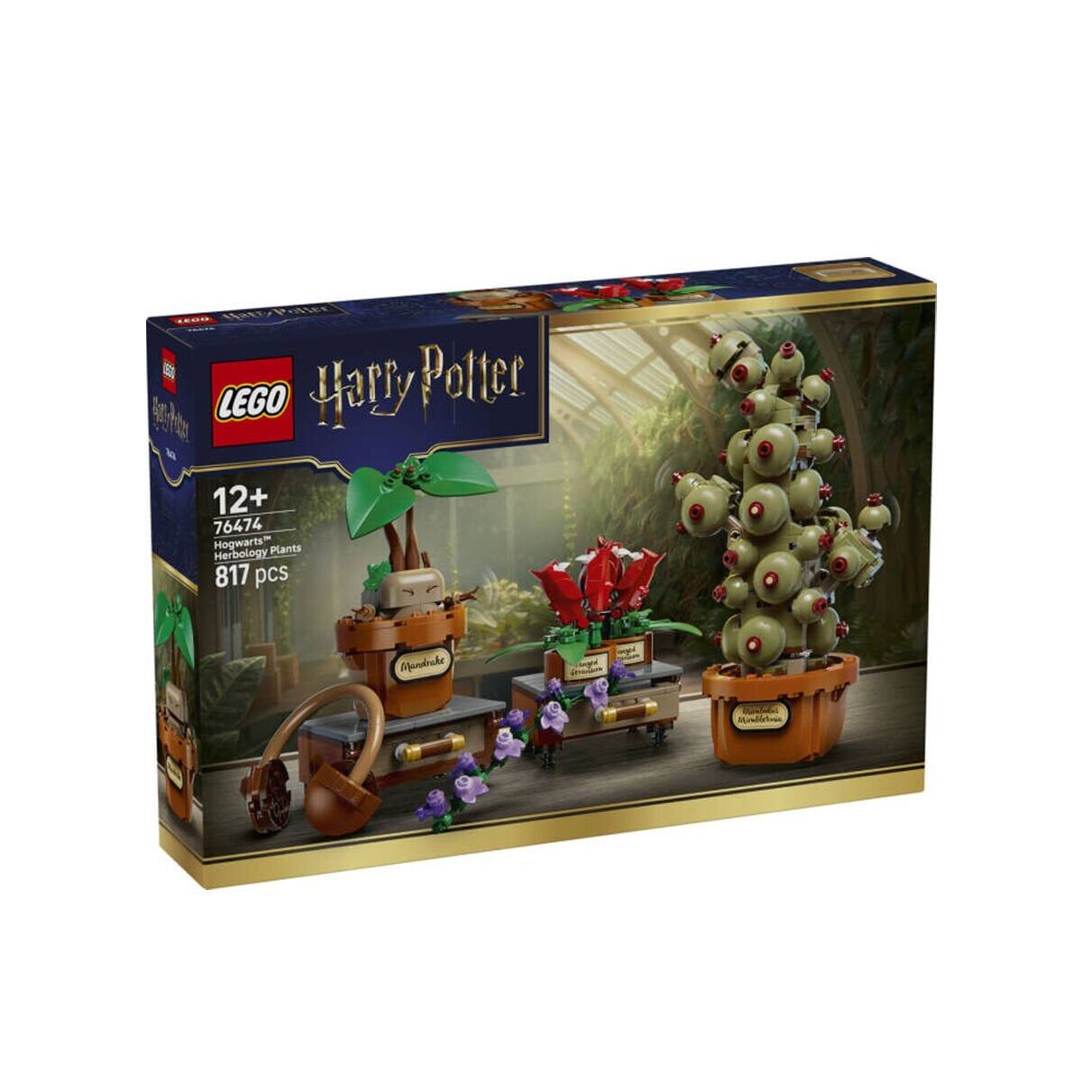76474 Lego Harry Potter Hogwarts Bitkibilim Bitkileri 817 Parça +12 Yaş