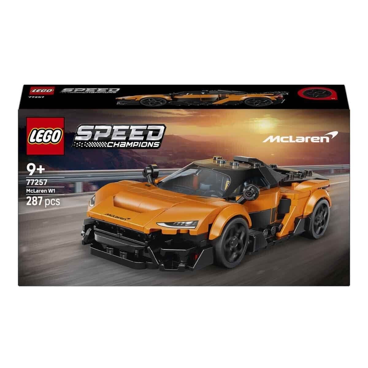 77257 Lego Speed Champions Mclaren W1 287 Parça +9 Yaş