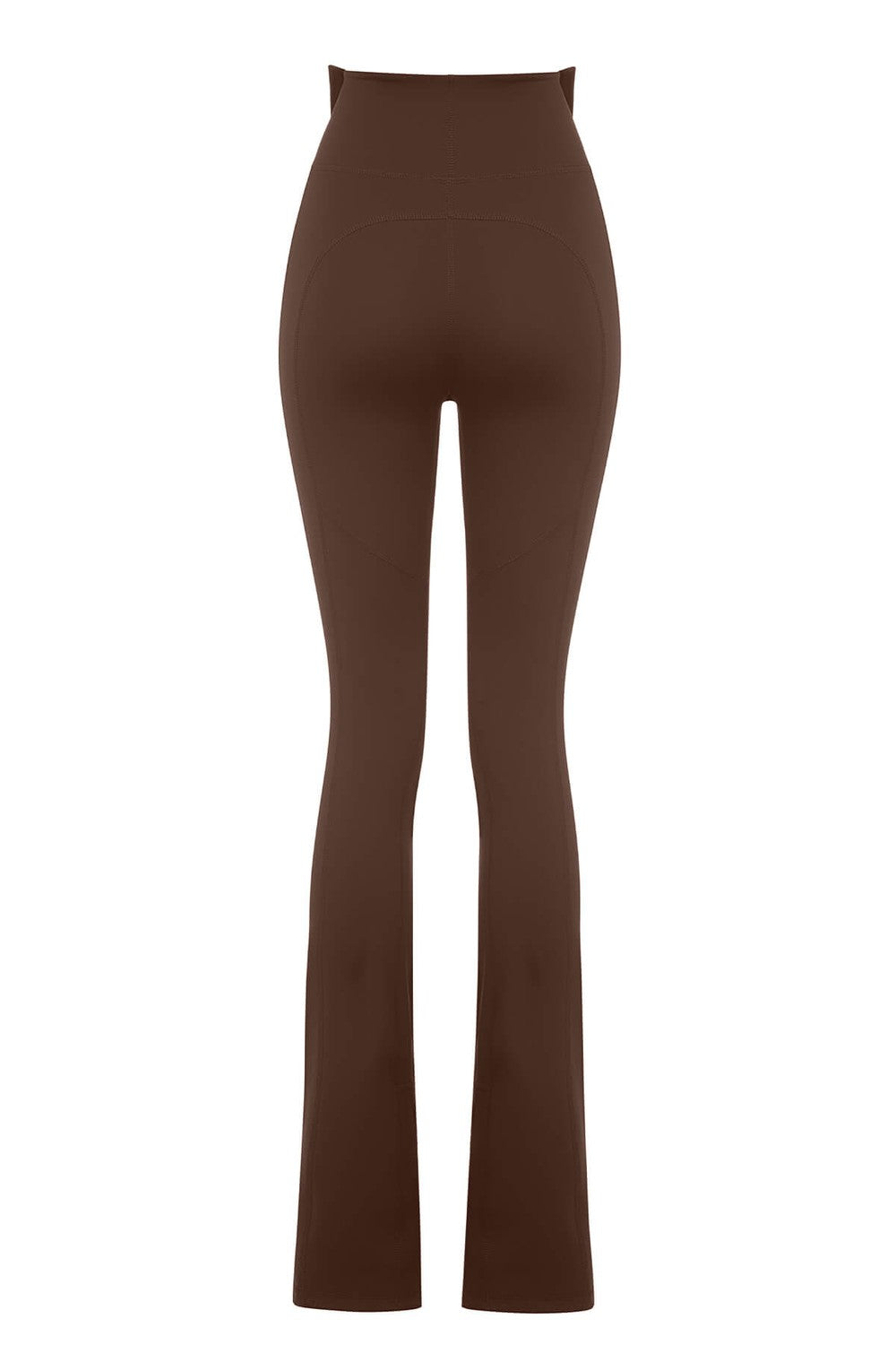 Wown-Angela Kahverengi İspanyol Paça Tayt-Activewear-3-Milagron.com