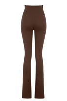 Wown-Angela Kahverengi İspanyol Paça Tayt-Activewear-3-Milagron.com