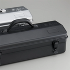Toyo Steel Y-410 Tool Storage Box Silver Metal Saklama Kutusu