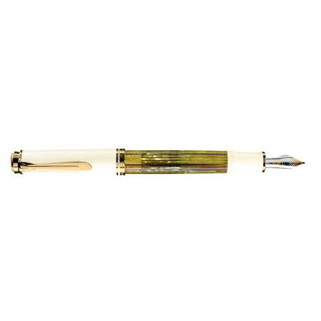Pelikan M400 Dolma Kalem F Uç White Tortoise Shell