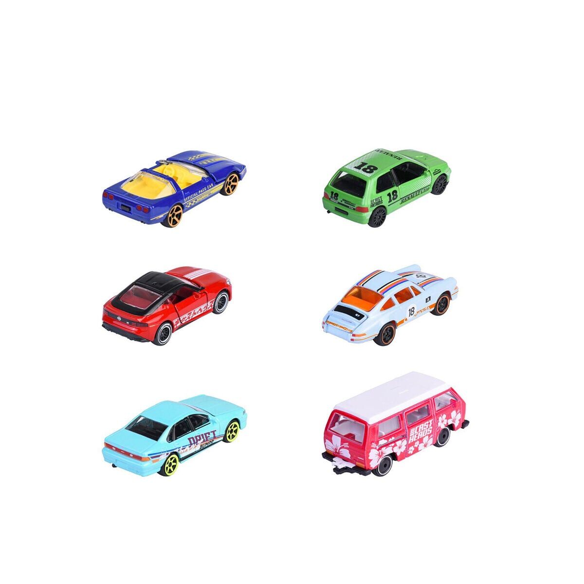 8504100001 Castheads Premium Cars 6-Asst