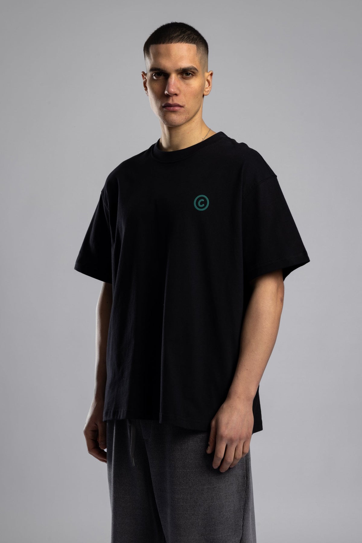 Good Will Kabartma Baskılı T-Shirt