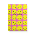 Ohh Deer Ashkahn Tasarımı A5 128 Sayfa Yumuşak Kapak Çizgili Defter Happy Thoughts 10409